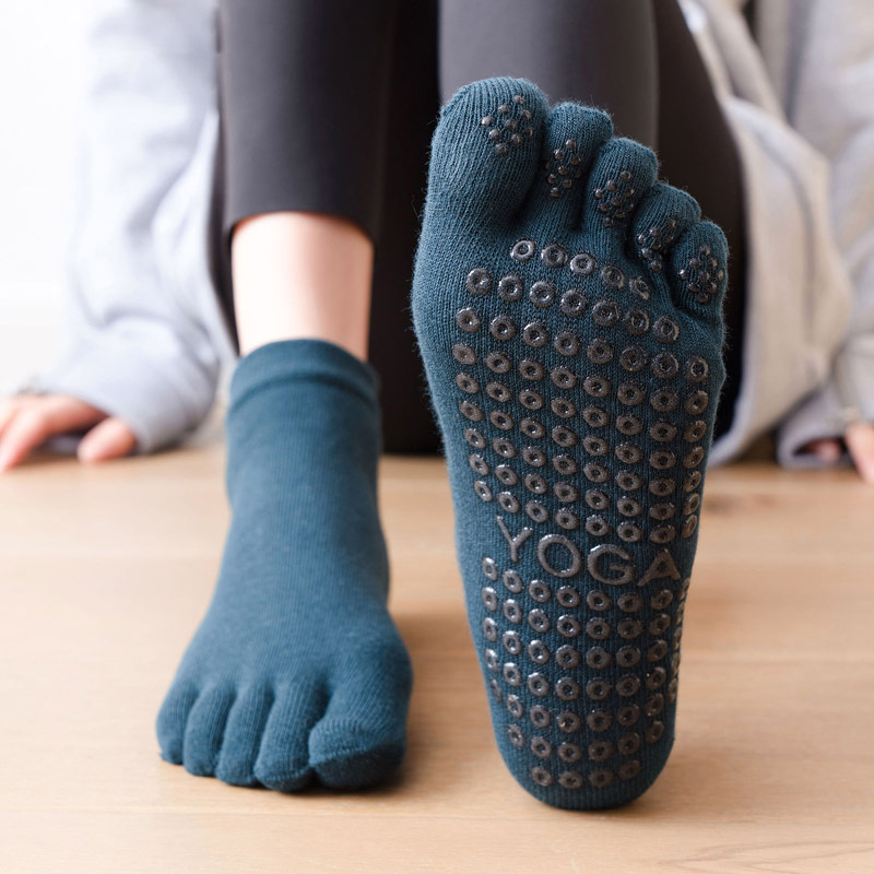 Fitness Yoga Pilates - Kaymaz kadınlar Pilates çorabı beş ayak