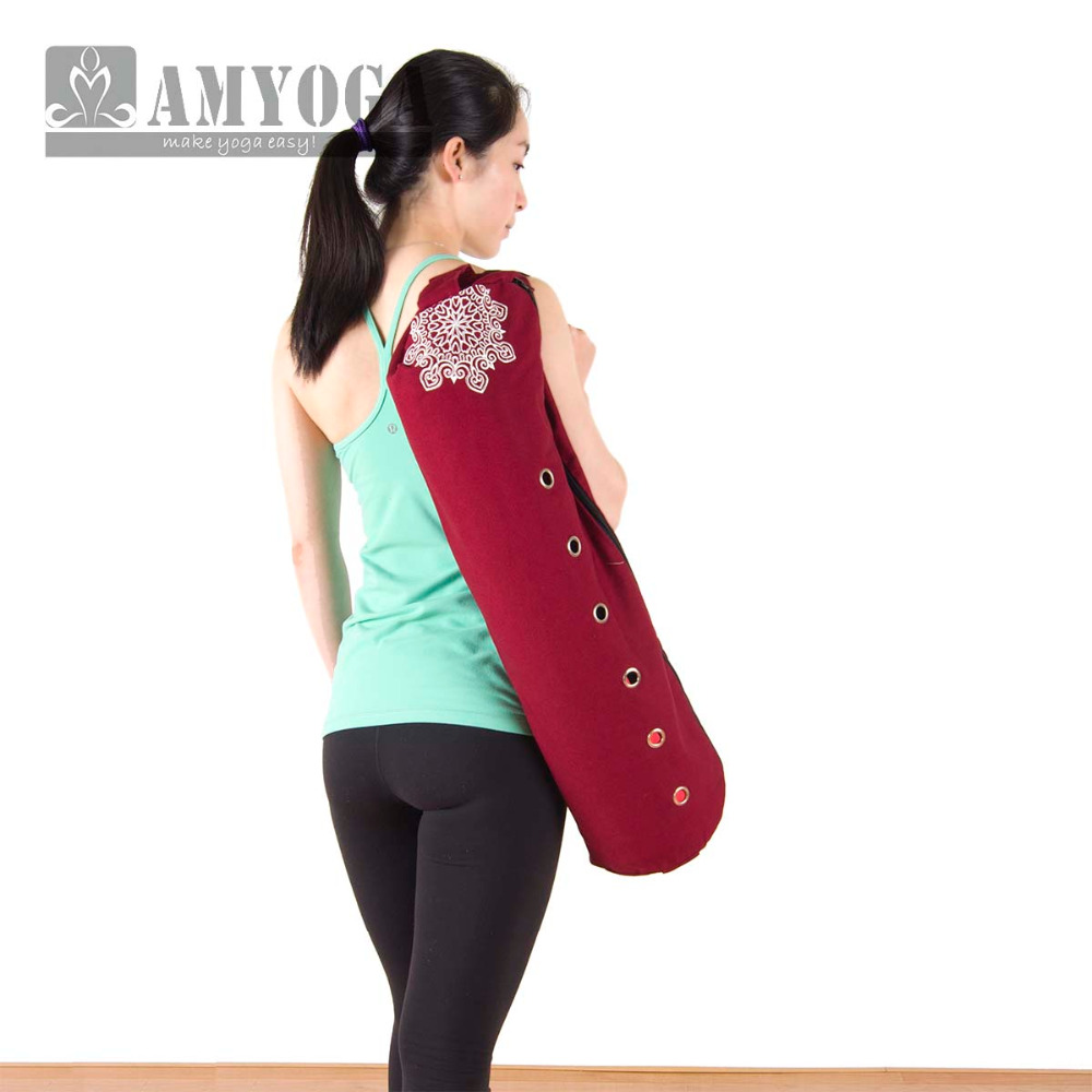 Yoga Of Fitness Mat - Kanvas Yoga Mat Çantası Tek Omuzlu