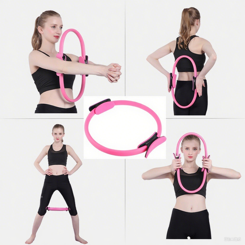 Pilates Ring Circle - Pilates Halkası Fitness Halkası Taşınabilir Yoga