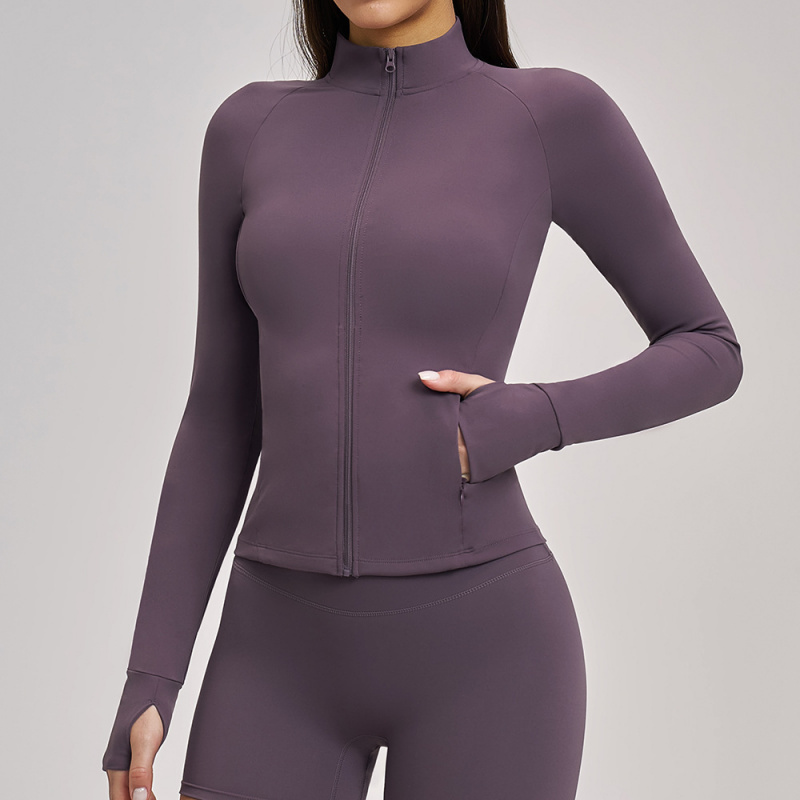 Yoga Fitness Jacket - Kadınlar için bahar Yoga kıyafetleri yüksek