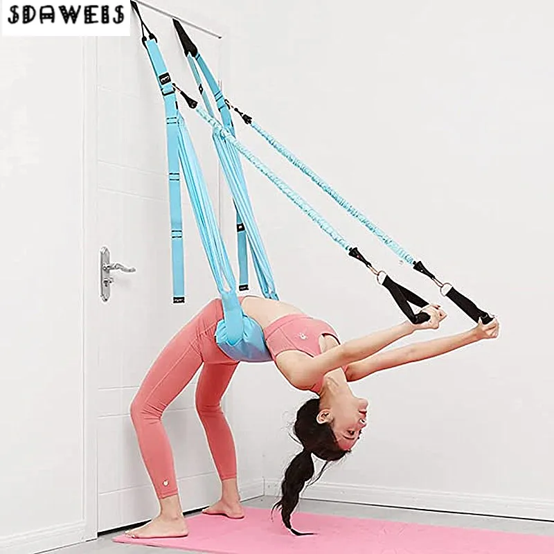 Stretch Strap Yoga - Ayarlanabilir hava Yoga kayışı elastik streç
