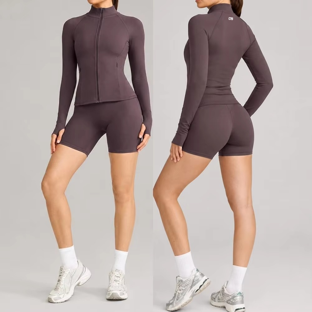 C-B Kadın Dik Yakalı, Fermuarl - Yoga Fitness Jacket incelemesi ve fiyatı