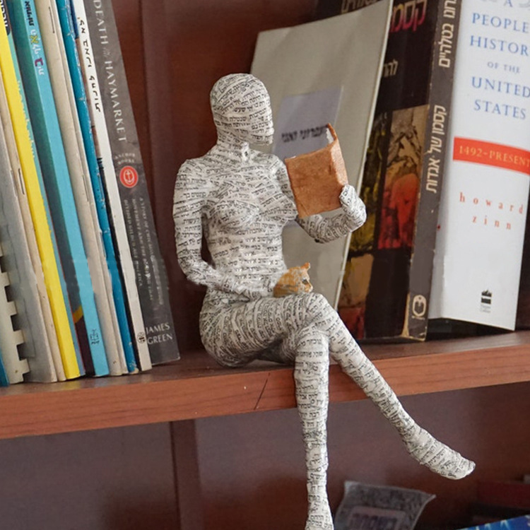 Kitap Okuyan Kadın Soyut Heyke - Yoga Fitness Model incelemesi ve fiyatı