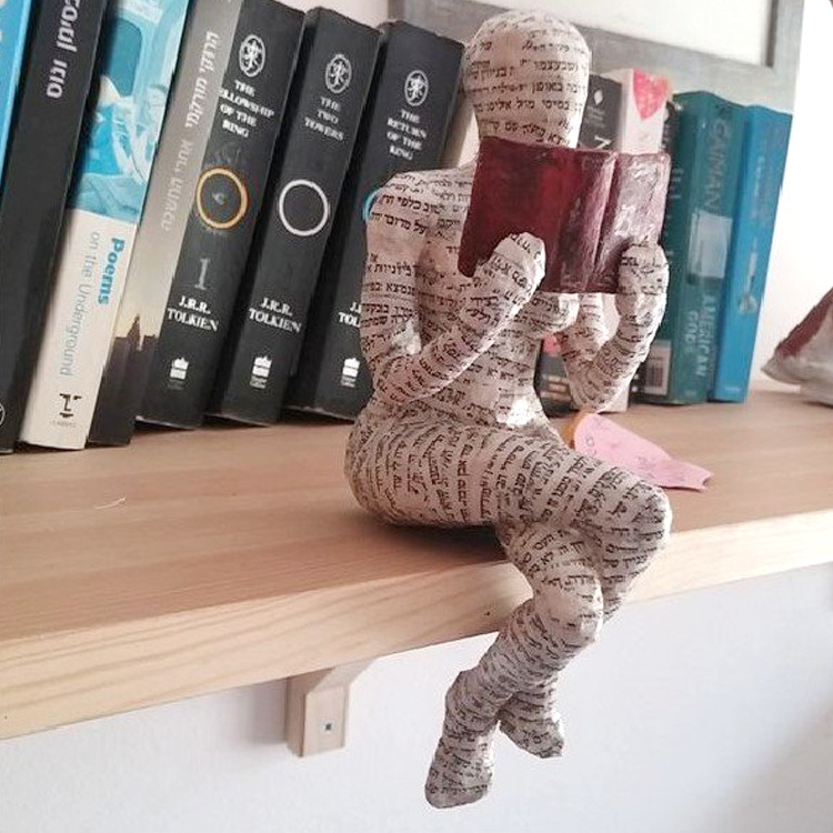 Kitap Okuyan Kadın Soyut Heyke - Yoga Fitness Model incelemesi ve fiyatı