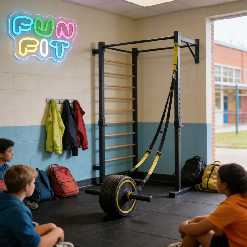 Eğlenceli Neon LED Tabela Kari - Yoga Fitness Room incelemesi ve fiyatı