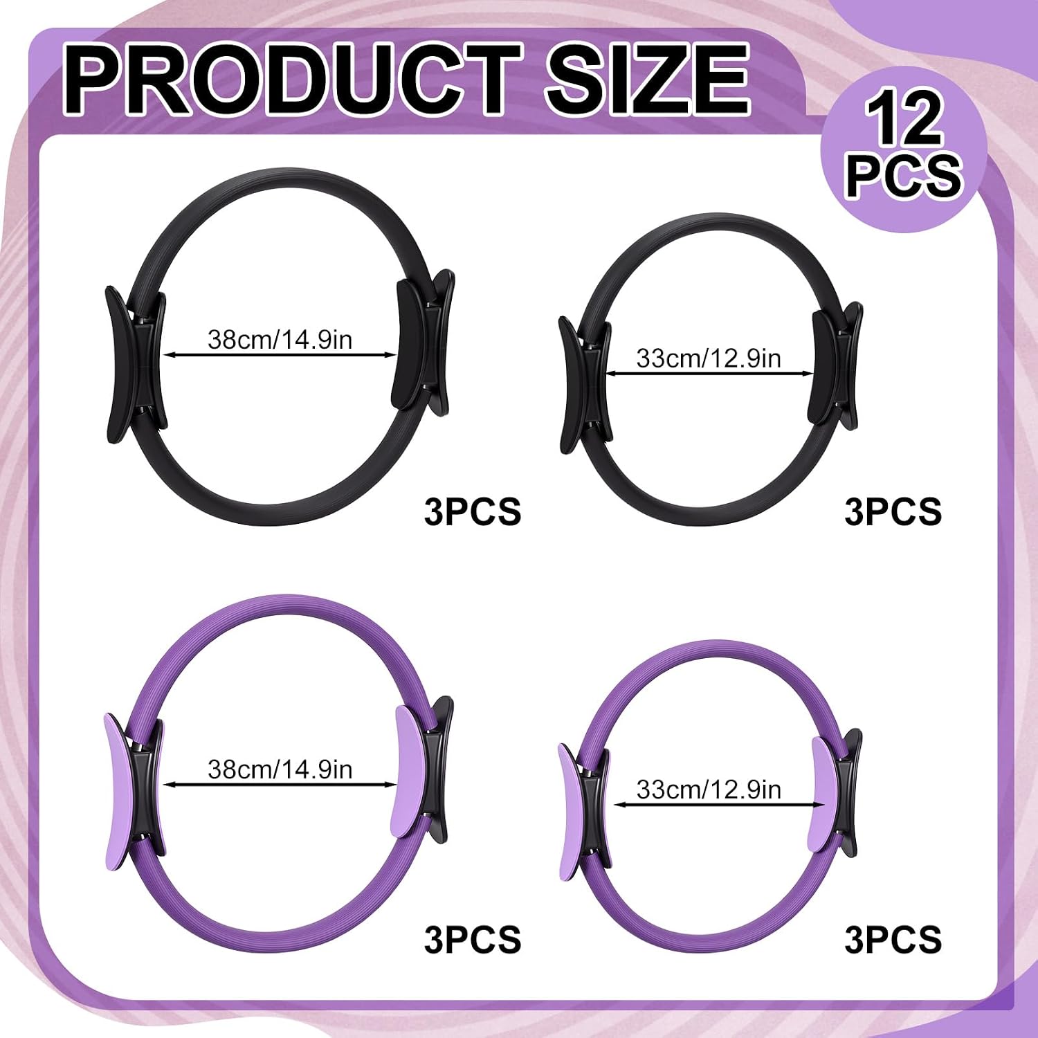 12 Parça Pilates Halkası Seti  - Pilates Ring Circle incelemesi ve fiyatı
