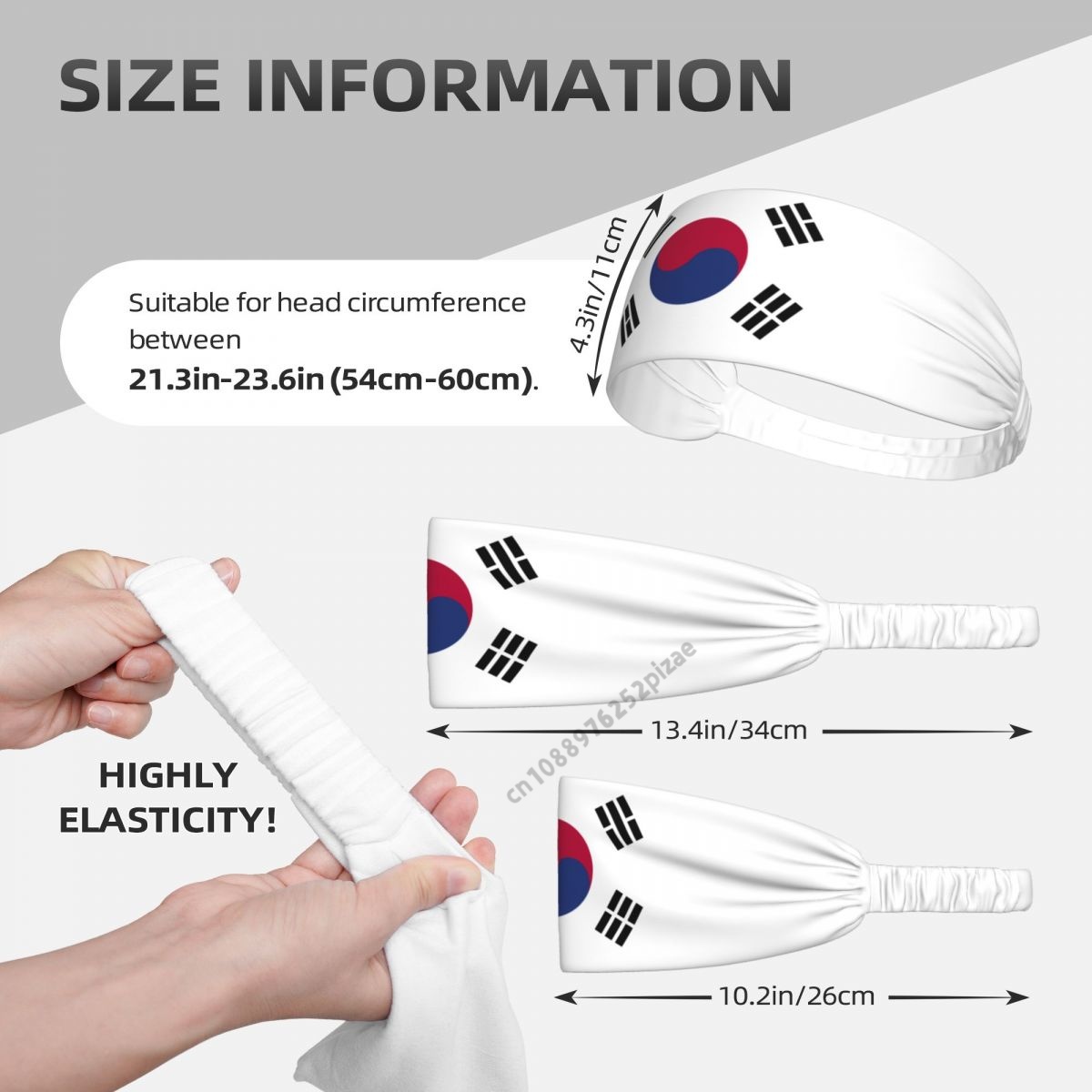 Güney Kore Bayrağı Erkek Kadın - Stretch Strap Yoga incelemesi ve fiyatı