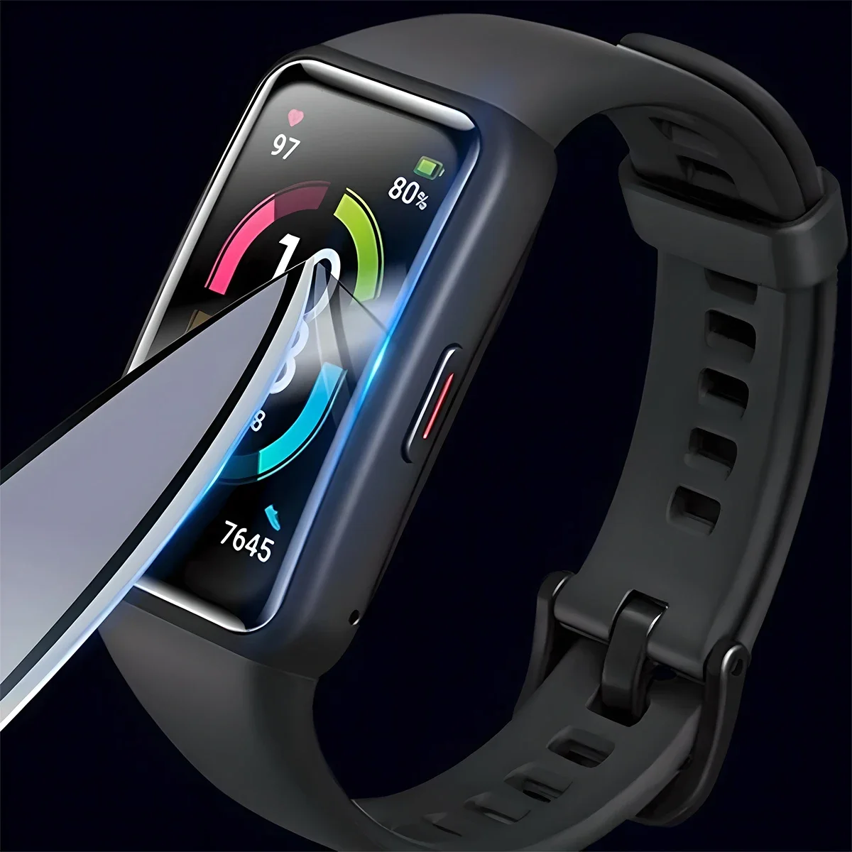 9D Kavisli Temperli Cam Huawei - Fitness Tracker Band incelemesi ve fiyatı