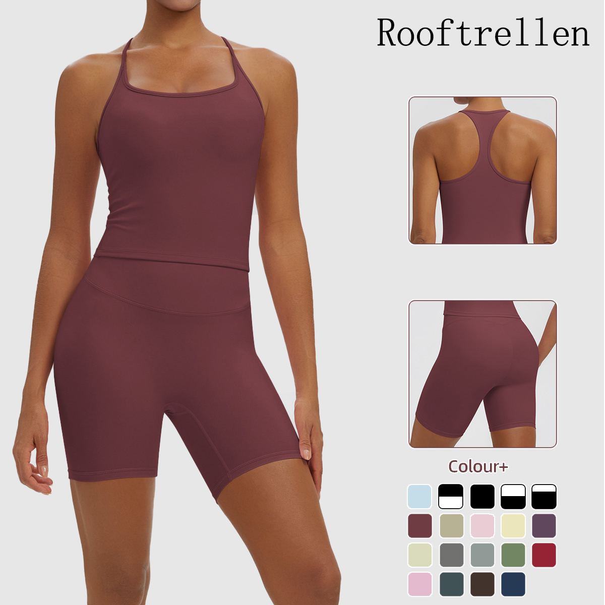 Rooftrellen 2 Parça Seksi Düz  - Yoga Fitness Body incelemesi ve fiyatı