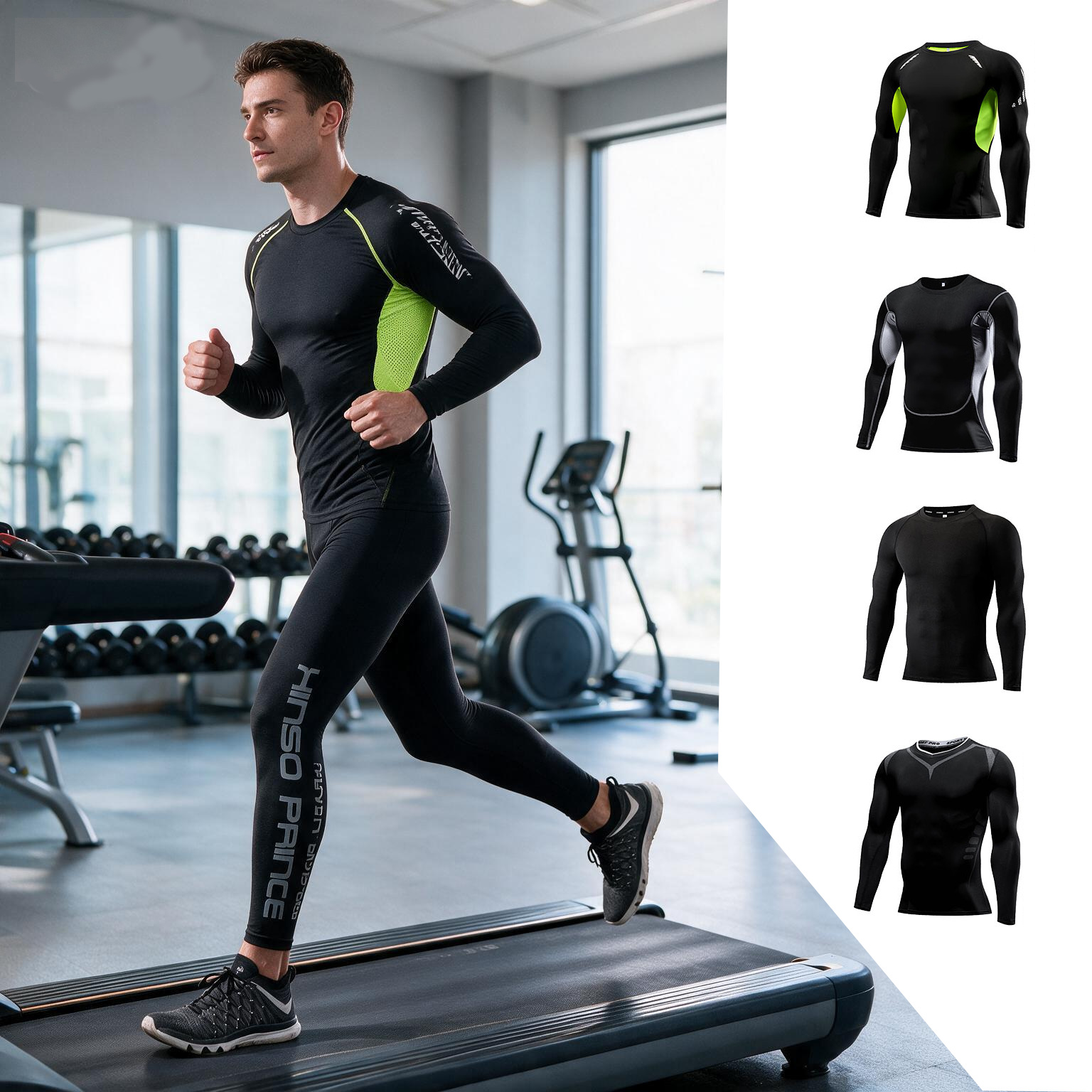 2026 Erkek Kompresyon Spor Giy - Yoga Fitness Training incelemesi ve fiyatı