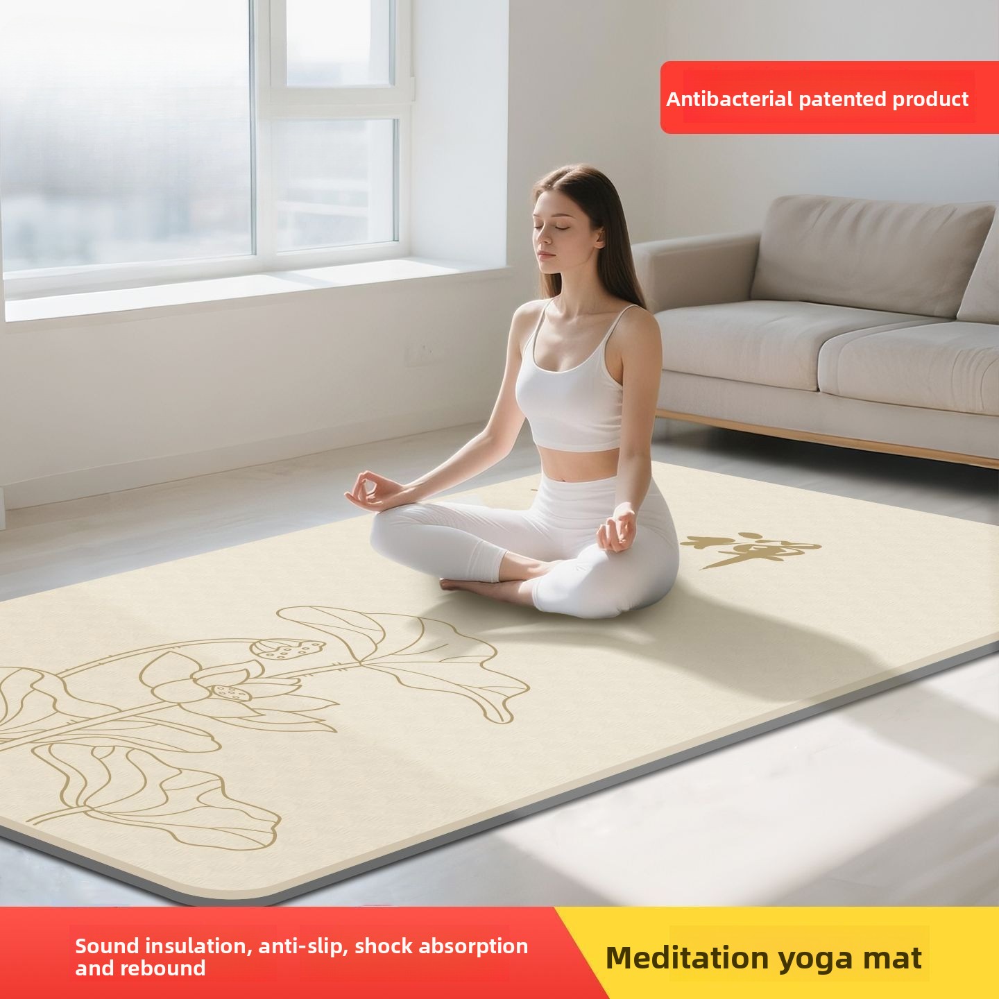 Zen Meditasyonu Kadın Yoga Mat - Yoga Of Fitness Mat incelemesi ve fiyatı