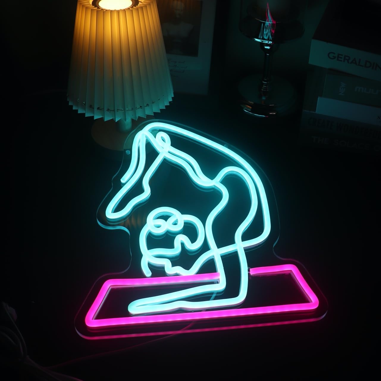 Yoga Neon Tabelası Kısılabilir - Yoga Fitness Room incelemesi ve fiyatı