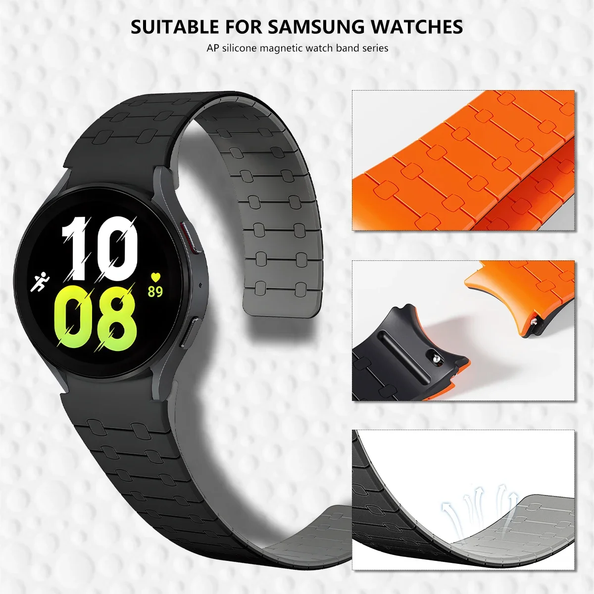Manyetik Silikon Kayış Samsung - Fitness Tracker Band incelemesi ve fiyatı