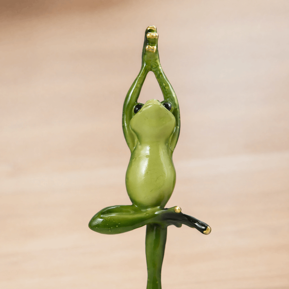 Reçine Yoga Pozlu Amfibi Figür - Yoga Fitness Model incelemesi ve fiyatı