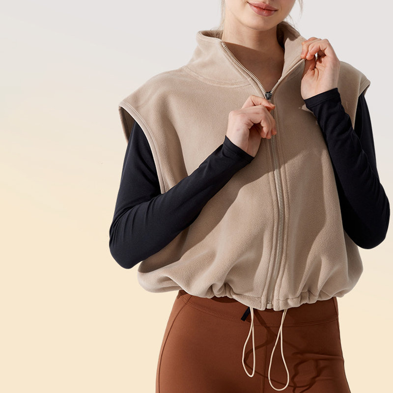 Kadın Sonbahar Kış Sıcak Kadif - Yoga Fitness Jacket incelemesi ve fiyatı