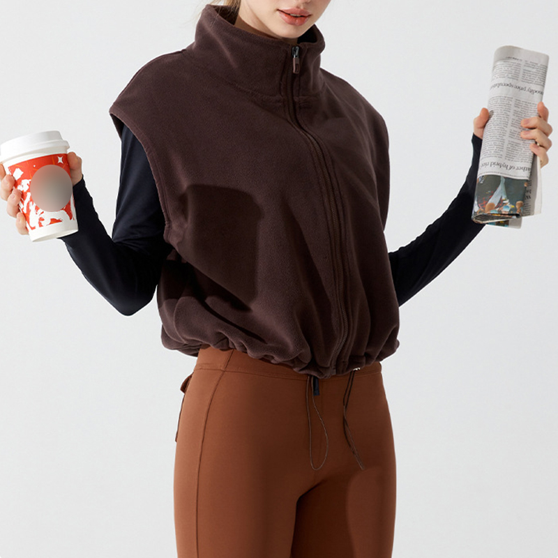 Kadın Sonbahar Kış Sıcak Kadif - Yoga Fitness Jacket incelemesi ve fiyatı