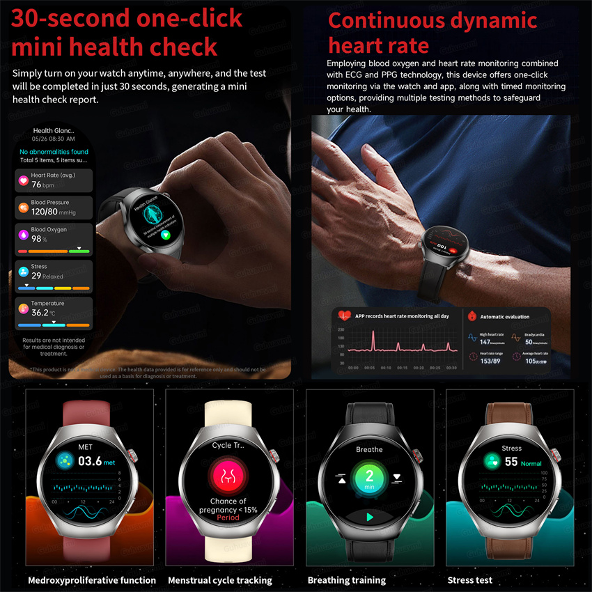 2026 Yeni Akıllı Saat EKG+PPG  - Fitness Tracker Band incelemesi ve fiyatı