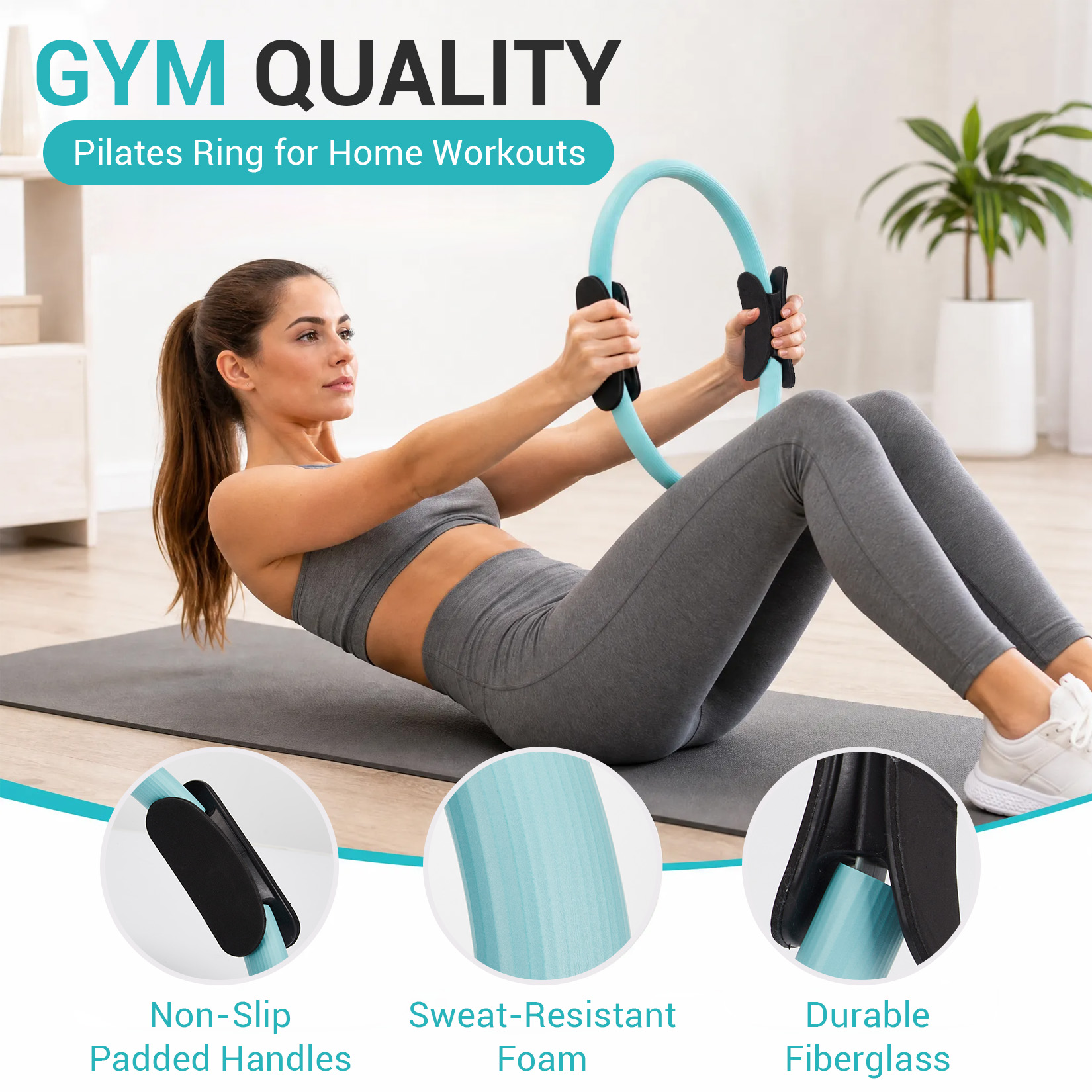 Pilates Eğitim Seti, 6'sı 1 Ar - Pilates Ring Circle incelemesi ve fiyatı